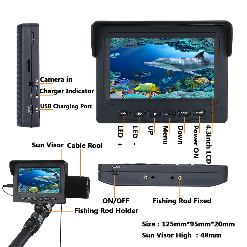 Underwater Fish Finder Fishing Camera