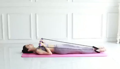 Portable Pilates Bar and Resistance Band